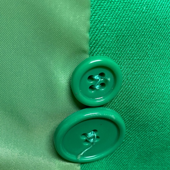 Vintage Green 100% Cotton Women's Suit Set - Picture 11 of 12